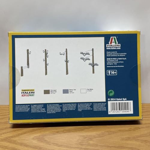 Télégraphe en plastique à assembler avec moulage de précision Italeri