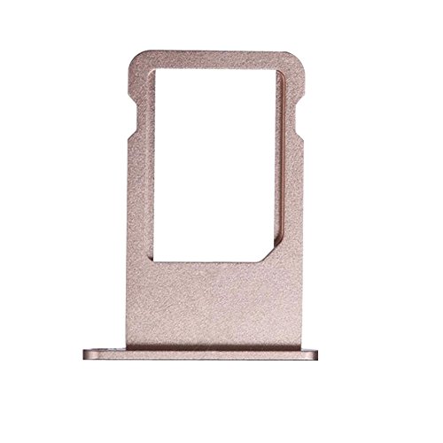 Ewparts for iPhone 6S SIM Card Tray Replacement +EWPARTS Cloth +Ejack Pin (Rose Gold)