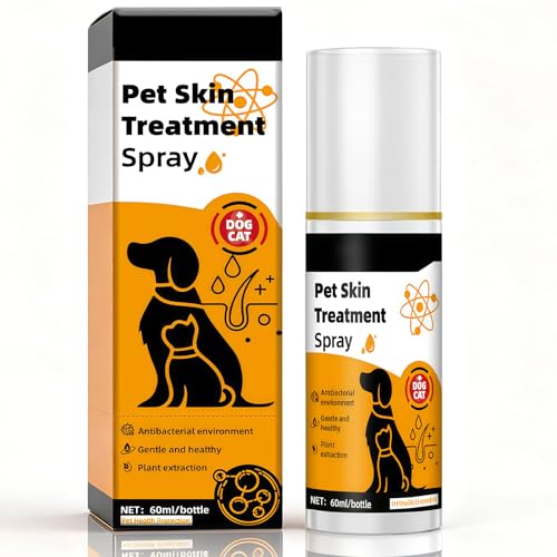 Ohohoo Pet Skin Treatment Spray for Dogs Fast Soothing Relief for Dry Itchy Skin in Puppies & Adult Dogs Provides Comfort & Care