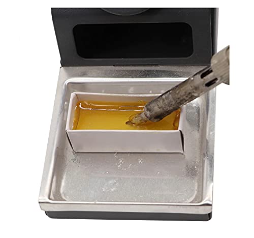 Image of Set of 5 Pcs Pure Copper Soldering Iron Bit Set with 2 Pcs. Flux RMA-223 10cc and 2 Pcs 5Gram Rosin Paste Tip Suitable For Model 936, 937, 907 900M-T (K /IS /SK /3C /I)