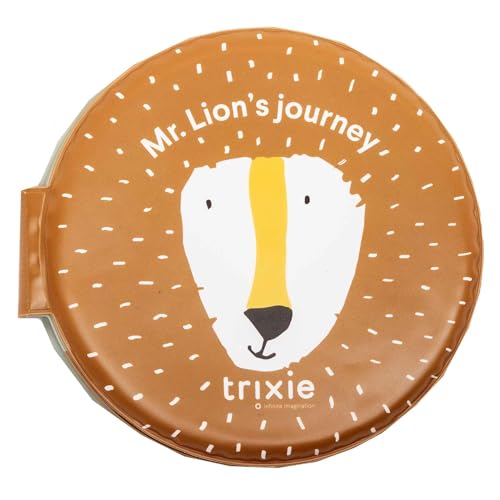 Trixie livre de bain jaune Mr. Lion en voyage - jouet interactif bébé