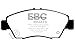 EBC Brakes DP4891R Yellowstuff Street and Track Brake Pad