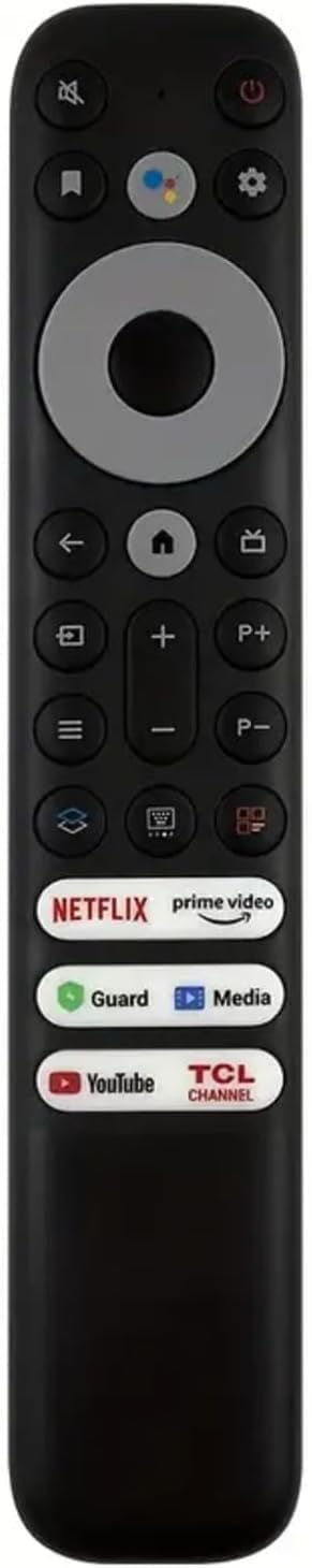 Universal Smart TV Remote Control, Black, Fits TCL TVs