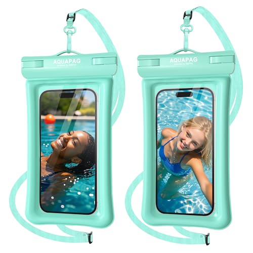 NEPHI IP68 Waterproof Phone Pouch 2 Pack-Up to 8.0