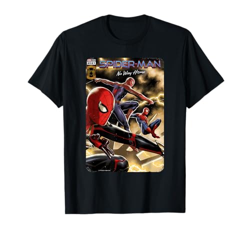 T-shirt Spider-Man No Way Home Marvel avec impression geek de comics