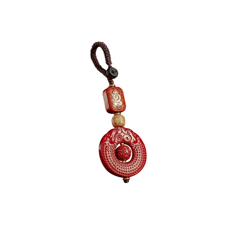 Bijoux pendentifs de clés de voiture avec finitions artisanales durables