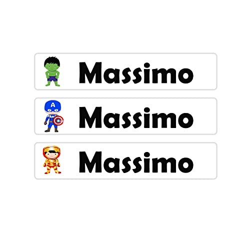 Etichette Adesive personalizzate 110pz per penne