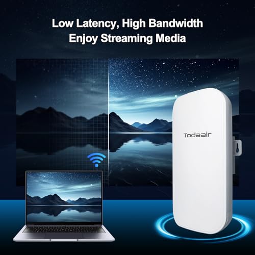2025 WiFi Extender Signal Booster IP65 Weatherproof AC1200Mbps Transmission Range Up to 300 feet and 30 Devices Ethernet Port Support Repeater & AP Mode - Image 7