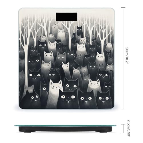 Báscula digital de baño con vidrio templado 400 lb miniatura 2