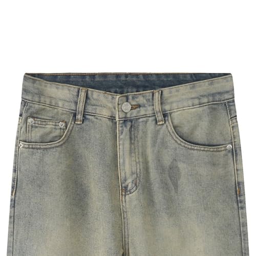Pantalones denim sueltos oversize hombre talla grande miniatura 4