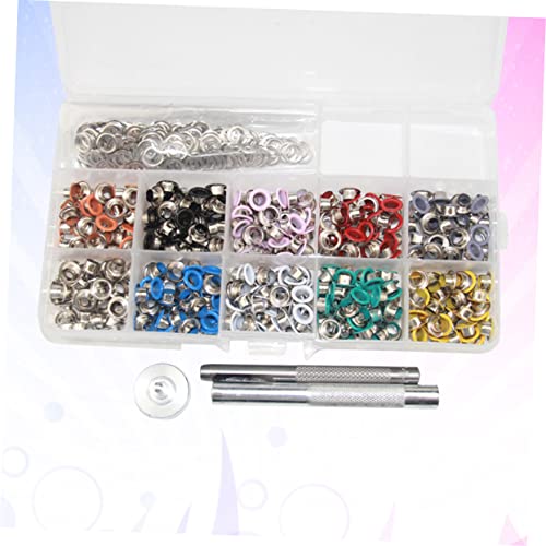 Kit de œillets métalliques avec outils accessoires bricolage vêtements