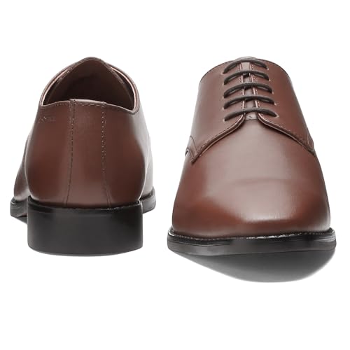 Image of LOUIS STITCH Men's Italian Leather Shoes Handmade Formal Lace Up Derbies for Men (RXPL)