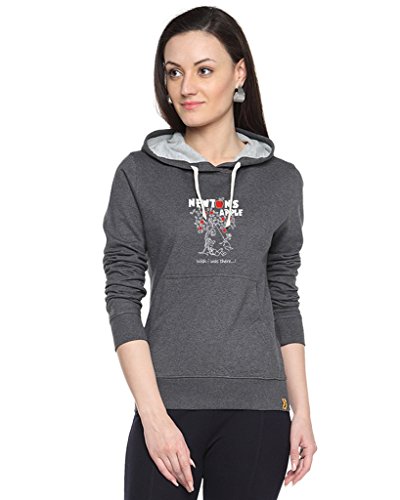 Image of PINACOLADA Womens Printed Black Sweatshirt