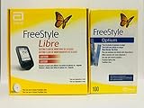 Combo Monitor FreeStyle Libre Leitor + 100 Fitas Optium