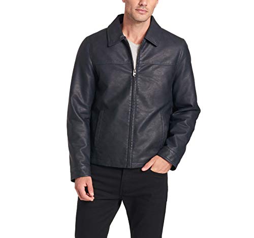 Image of Dockers Men's James Faux Leather Jacket (Regular, Big & Tall Sizes)