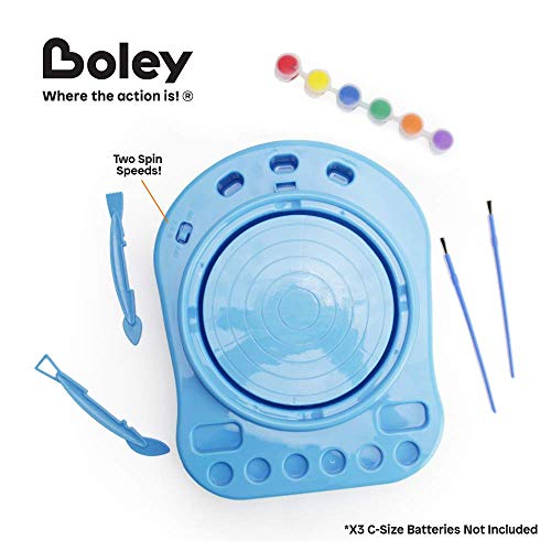image for Boley Pottery Shop - Pottery Wheel Air Dry Soft Modeling Molding Natur