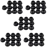 Baisha 50 cuscinetti conici da incasso, 21 mm x 10 mm, colore: nero