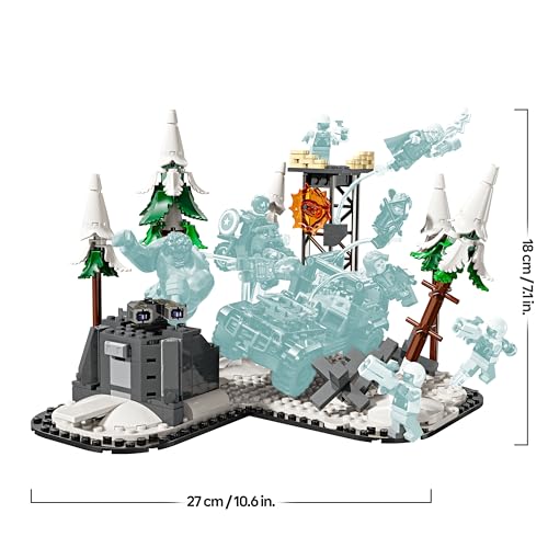 LEGO | Marvel Avengers Rassemblement : L’Ère d’Ultron - Kit de Maquette pour Enfants - Set de Super-Héros avec 8 Minifigurines Dont Thor - Hulk et Iron Man - Jouet pour Garçons et Filles 76291