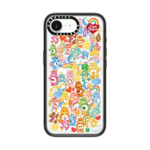 CASETiFY CpNg iPhone 16e P[X [MagSafeΉ/^ y/ϏՌ/Care Bears Co-lab] - Care Bears Nostalgia Sticker Case - NA ubN