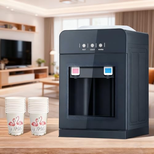 La Mejor Selección de Dispensador de Agua Aspix - los más vendidos. 42 THAT S SHOCK Dispensador de Agua Garrafon, Enfriador De Agua de 3 a 5 Galones con Función De Refrigeración y Calefacción para El Hogar Oficina Café Té Bar Dormitorio (Gris)
