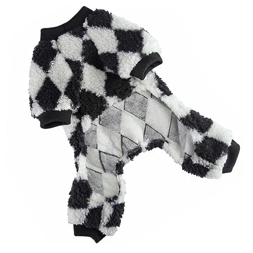 ペットパジャマ ダックスフンド パーカー ポンチョ 装飾的な子犬の服 子犬のアクセサリー ポータブル犬服 快適な犬服 素敵な子犬の服の装飾 家庭用子犬服 愛らしい犬の服 フランネル OUNONA