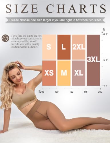 Image of KBVOT Fleece Lined Tights Women Sheer Warm Pantyhose Leggings Fake Translucent Thermal Winter Thick Tights for Dresses