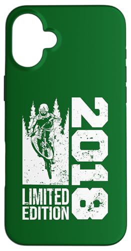 MTB Mountainbike Nacido en 2018 Cumpleaños BTT-Bicicleta Carcasa para iPhone 16 Plus