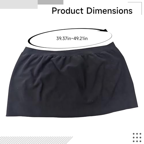 Faja abdominal soporte de colostomía negra M/L miniatura 4