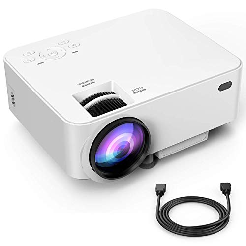 Tragbarer Projektor Unterstützungs 1080P LCD Multimedia Home Theater Unterstützt HDMI USB SD Card Vga Av Für Heimkino-TV Laptop-Spiele