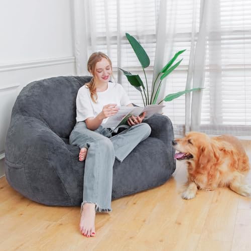 Gohoros SA-GREY Giant Bean Bag Chair thumb #4