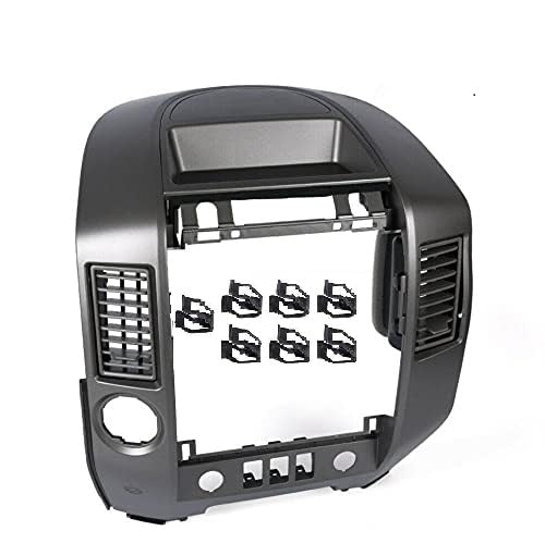 G-PLUS Dashboard Center Dash Compatible with 2004 2005 2006 OEM Nissan Titan/Armada Ac Bezel -W Spkr Bezel 682578S800