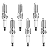 STZJAYE Iridium Spark Plugs 6509 LTR6IX-11 6Pack Compatible with Ford for F-150/F-250/F-350 for
