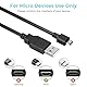 Tobfit Ladekabel für Sony PS4 Controller, PS4 Slim, PS4 Pro,Micro USB Ladegerät Kabel für Playstation 4/4 Slim/4 Pro/Xbox One Controller(180cm)