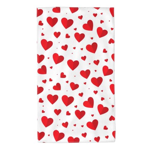 Ouqiuwa Serviettes de bain douces et mignonnes en forme de bonhomme de neige - 69,8 x 40 cm - Motif oiseaux d'hiver - Petit chiffon de bain décoratif - Cadeau polyvalent pour salle de bain, cuisine,