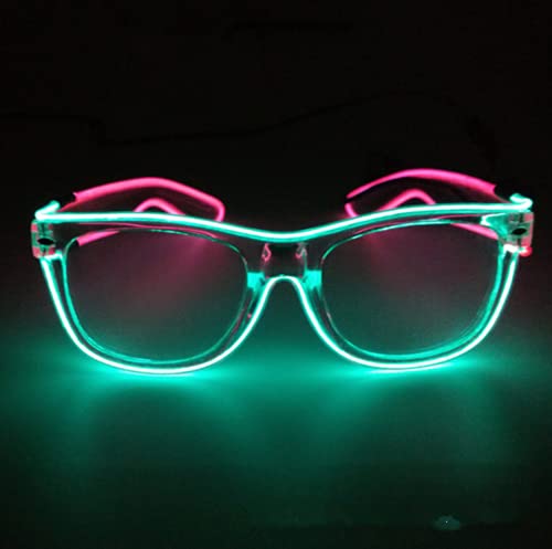 OKQYIMAQQ LED���K�l�A���C�g�A�b�v���K�l LED�p�[�e�B�[�O���X LED���C�g�A�b�v�ዾ �T���O���X�A���K�l�o�b�e���[(�s���N�u���[)