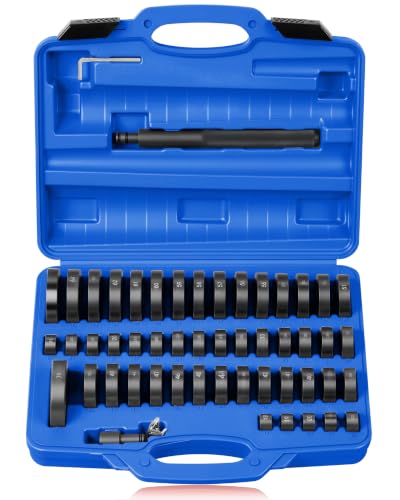 22N01 - Rear Wheel Knuckle Replacement - 2011-2017 Ford Explorer 5 DAYUAN 52 in 1 Custom Bushing Driver Set, Bush Removal Puller Bearing Press