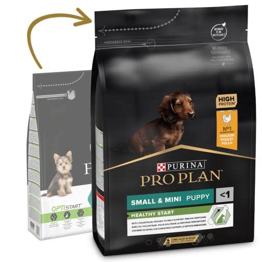 Purina Pro Plan Perros PEQUEÑOS Y Mini Cachorros Rico EN Pollo 3 Kg