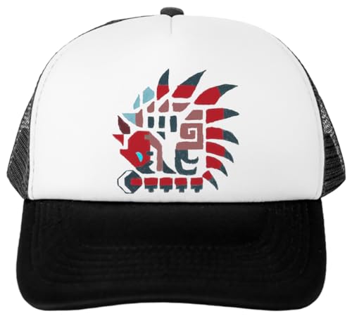 Monster Rathalos Gorra De Béisbol Unisex Blanca Ajustable