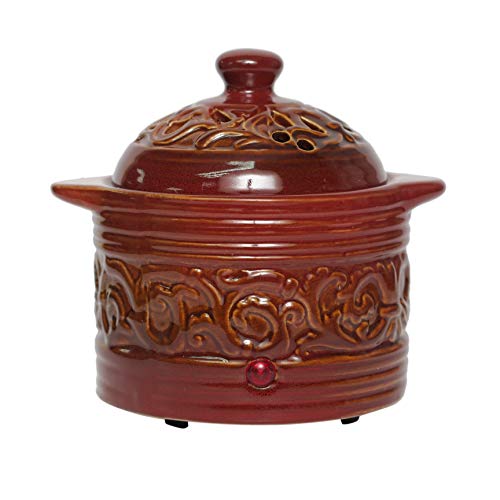 Hosley's Red Electric Potpourri Warmer, 5.75