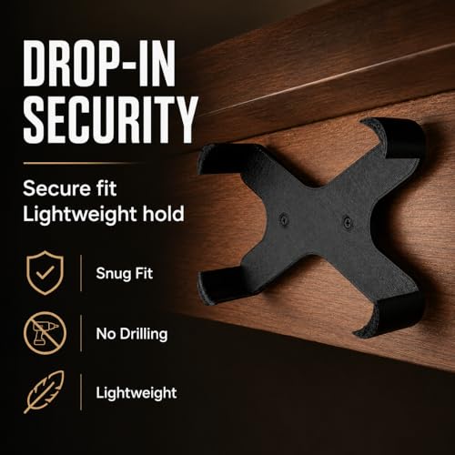 Support sous bureau D-Link GO-SW-8G fixation murale pour switch - 6