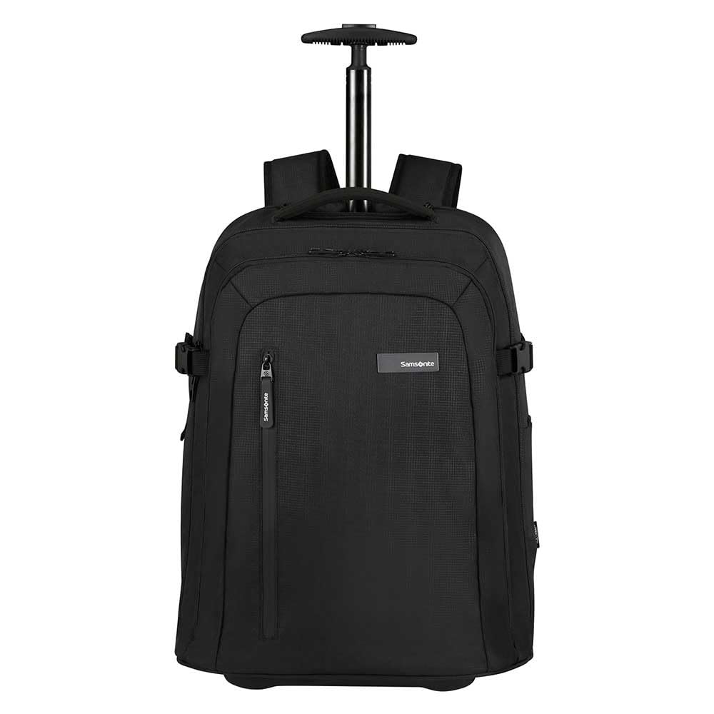 SamsoniteRoader - Laptop Backpack with Wheels 17.3 Inches, 55 cm, 28 l, Black (Deep Black)