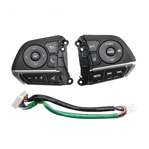 Volant interrupteur de commande multimédia pour Toyota Corolla et Levin 2019-2023