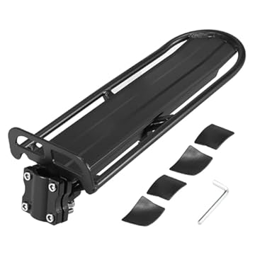 rear mounted bike rack for e bike