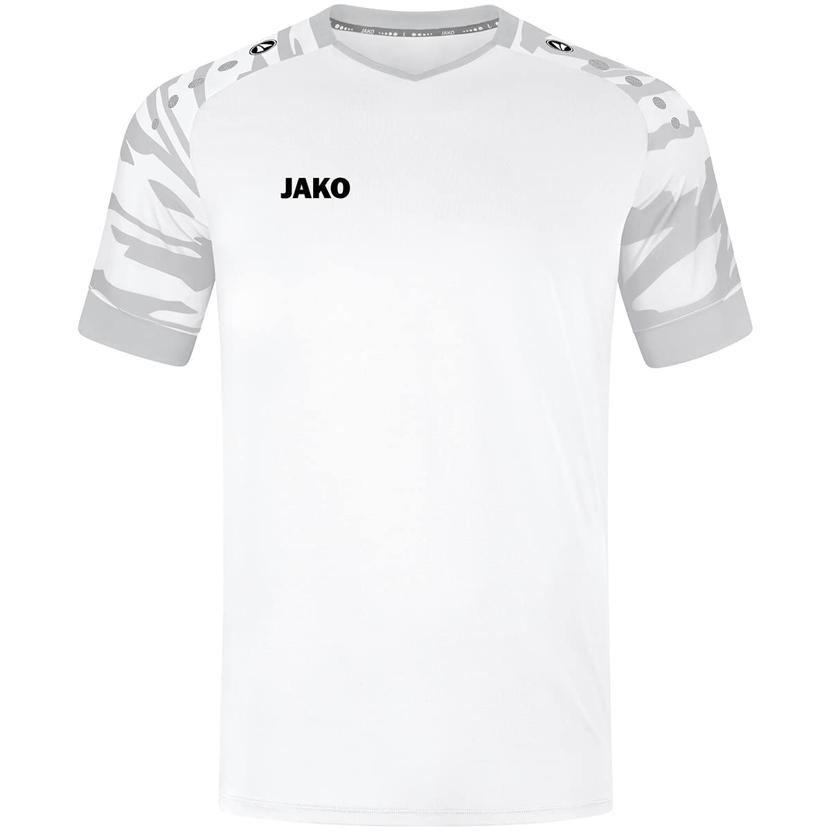 JAKO Maillot Wild Manches Courtes - Jersey Stretch KeepDry Imprimé Animal - Polyester Recyclé Éco-Responsable