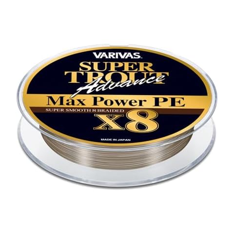 VARIVAS Super Trout Advance Max Power PE x8 (14.5 lb (#0.6) 150m) Cover