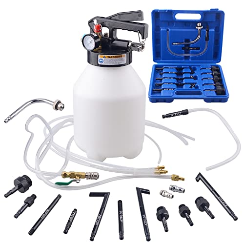 Lot extracteur de liquide pneumatique 2 voies 6L et adaptateur ATF