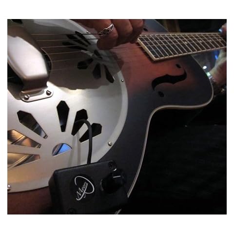 Myers Pickups Dobro Guitar Pickup with Flexible Micro-Gooseneck Cover