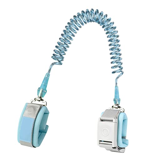 سلسلة رسغ ضد الضياع للأطفال من اي سي في زمام باللون الأزرق مع تصميم فتح مغناطيسي حبل معصم للحفاظ على طفلك بجوارك أمنا طول 2 متر