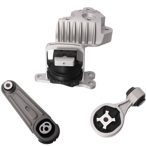 JAVOUKA 3 PCS Engine Motor and Transmission Bracket Kits Fit for Nissan Rogue 2014-2020, for Nissan X-Trail 2014-2019, for Renault Koleos 2017-2019, Auto Motor Engine & Trans Mount Set# A4367 A4376