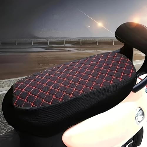 Funda de asiento para motocicleta universal contra lluvia y sol 4